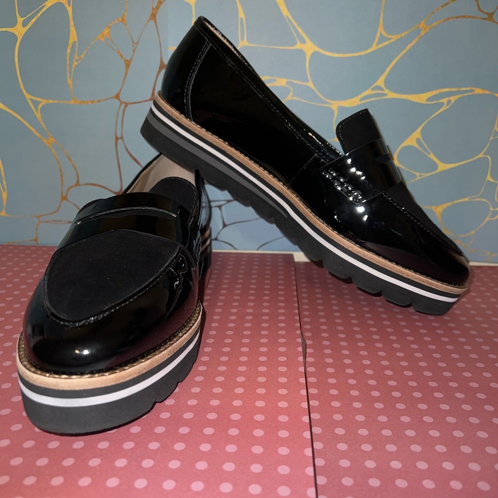 Antonio Melani Shoes Bradlie Patent Leather Loafers USED Size 9M